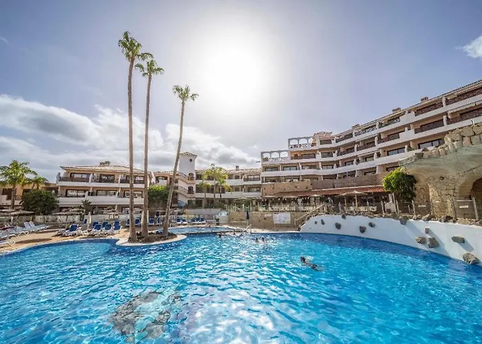 Azzurro Vibe With Ocean Sight In Heated Pool Complex - Tropical Dream Apartman San Miguel de Abona